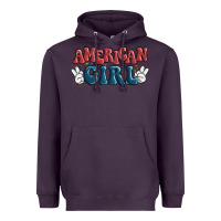 Plum american girl Heavyweight Hoodie - MaliasSmallBusiness