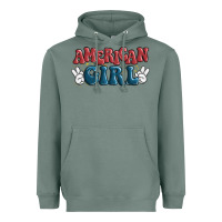 Sage american girl Heavyweight Hoodie - MaliasSmallBusiness