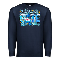 Navy im snow cute Premium Sweatshirt - Zillion Design Studio