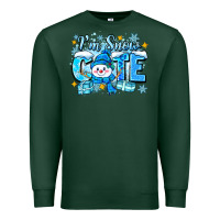 Sports Green im snow cute Premium Sweatshirt - Zillion Design Studio