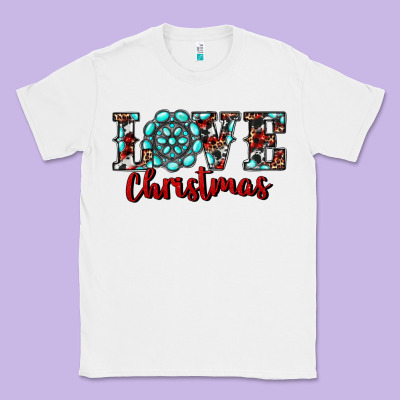 Christmas Gemstone Love Classic Tee Designed By Ranaportraitstore