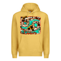 Antique Gold cancer turquoise cowhide Premium Hoodie - RanaPortraitStore