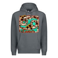 Rock cancer turquoise cowhide Premium Hoodie - RanaPortraitStore
