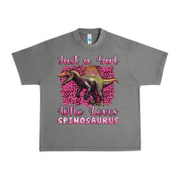 Tornado just a girl who loves baby spinosaurus Urban Heavy Tee - Artiststas