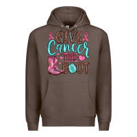 Coffee give cancer the boot Premium Hoodie - JahusDesignShop