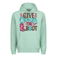 Seafoam give cancer the boot Premium Hoodie - JahusDesignShop