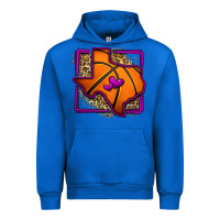 Cobalt leopard basketball texas map Urban Hoodie - Jasminsmagicworld
