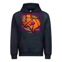 Navy leopard basketball texas map Urban Hoodie - Jasminsmagicworld