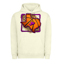 Pigment Pistachio leopard basketball texas map Urban Hoodie - Jasminsmagicworld