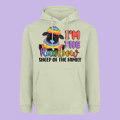 Heavyweight Hoodie i'm the rainbow sheep of the family