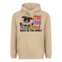 Mushroom i'm the rainbow sheep of the family Heavyweight Hoodie - MaliasSmallBusiness