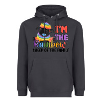 Smoke i'm the rainbow sheep of the family Heavyweight Hoodie - MaliasSmallBusiness