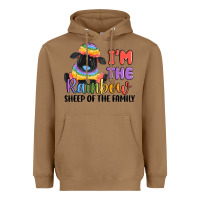 Toasted Coconut i'm the rainbow sheep of the family Heavyweight Hoodie - MaliasSmallBusiness