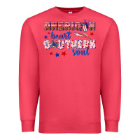 Cardinal American heart southern soul Premium Sweatshirt - texasbilliewilder