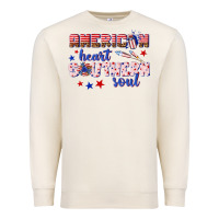 Sandshell American heart southern soul Premium Sweatshirt - texasbilliewilder