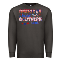 Smoke American heart southern soul Premium Sweatshirt - texasbilliewilder