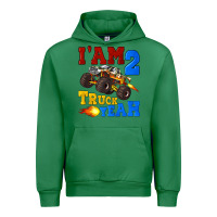 Emerald i'am two truck yeah Urban Hoodie - Artiststas