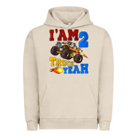 Pigment French Oak i'am two truck yeah Urban Hoodie - Artiststas