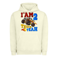 Pigment Pistachio i'am two truck yeah Urban Hoodie - Artiststas