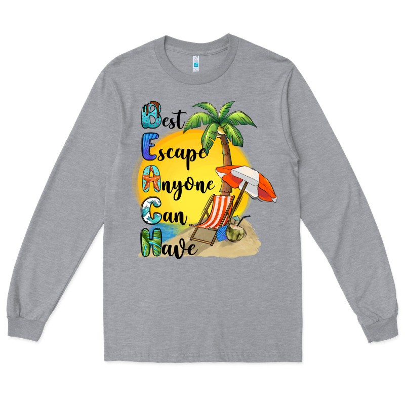 Best Escape Anyone Can Have Long Sleeve Tee by BarkalooDesign | Teevron