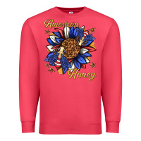 Cardinal American honey with bee Premium Sweatshirt - texasbilliewilder