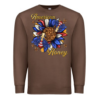 Chestnut American honey with bee Premium Sweatshirt - texasbilliewilder