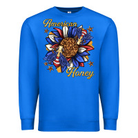 True Royal American honey with bee Premium Sweatshirt - texasbilliewilder