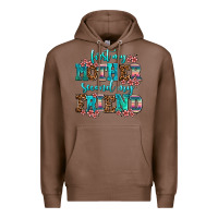 Chestnut first my mother second my friend Premium Hoodie - AdoDesignShop