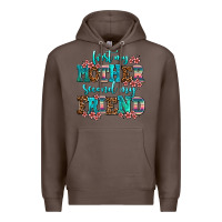 Coffee first my mother second my friend Premium Hoodie - AdoDesignShop