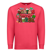 Cardinal santas favorite nurse Premium Sweatshirt - Zillion Design Studio