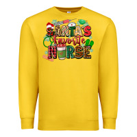 Lemon santas favorite nurse Premium Sweatshirt - Zillion Design Studio