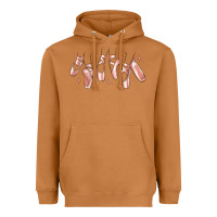 Meerkat ballerina ballet shoes Heavyweight Hoodie - MaliasSmallBusiness
