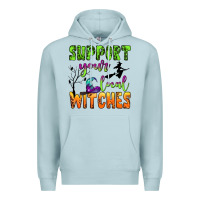 Blue Mist support your local witches Premium Hoodie - BundleAndBundleShop