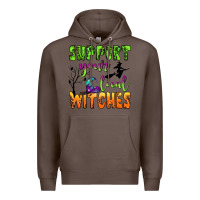 Coffee support your local witches Premium Hoodie - BundleAndBundleShop