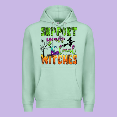 Support Your Local Witches Premium Hoodie Designed By Bundleandbundleshop