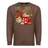 Chestnut hot cocoa gnome Premium Sweatshirt - Zillion Design Studio