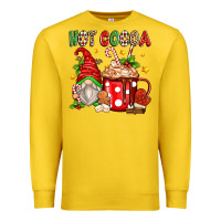 Lemon hot cocoa gnome Premium Sweatshirt - Zillion Design Studio
