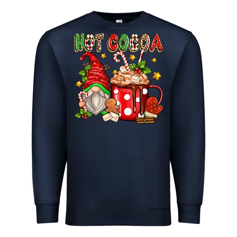 Hot Cocoa Gnome Premium Sweatshirt by Zillion Design Studio | Teevron
