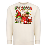 Sandshell hot cocoa gnome Premium Sweatshirt - Zillion Design Studio