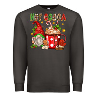 Smoke hot cocoa gnome Premium Sweatshirt - Zillion Design Studio