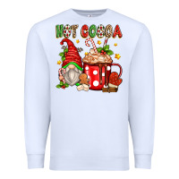 White hot cocoa gnome Premium Sweatshirt - Zillion Design Studio