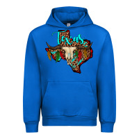 Cobalt bullskull texas map Urban Hoodie - JahusDesignShop