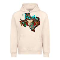 Sandshell bullskull texas map Urban Hoodie - JahusDesignShop