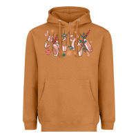 Meerkat christmas ballerina shoes Heavyweight Hoodie - MaliasSmallBusiness