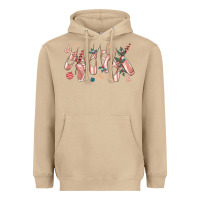 Mushroom christmas ballerina shoes Heavyweight Hoodie - MaliasSmallBusiness