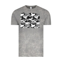Cloud Rock black and white camouflage background Vintage Tee - Artiststas