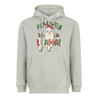 Moon Dust fa la la llama Heavyweight Hoodie - MaliasSmallBusiness
