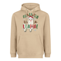 Mushroom fa la la llama Heavyweight Hoodie - MaliasSmallBusiness
