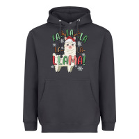 Fa La La Llama Heavyweight Hoodie | Teevron
