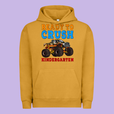 Ready To Crush Kindergarten Urban Hoodie Designed By Artiststas